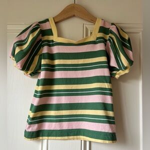 The Middle Daughter Striped Tee Shirt